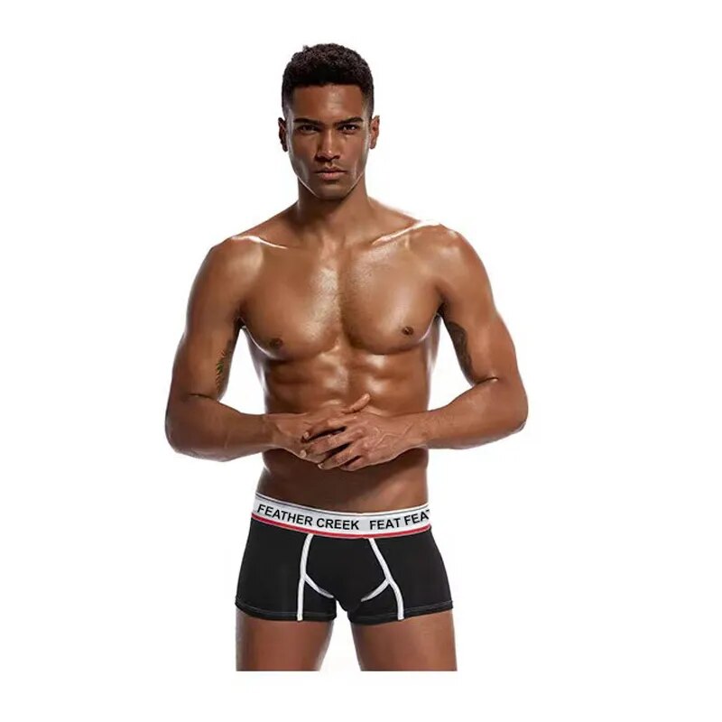 Brand Men's Underwear Graphene 3A Antibacterial Underpants Pure